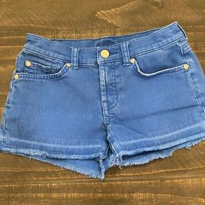 Girls seven 7 denim shorts